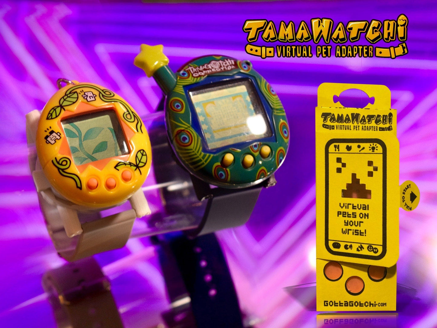 TamaWatchi vPet Adapter - Virtual Pets On Your Wrist! (limited Quantity!)