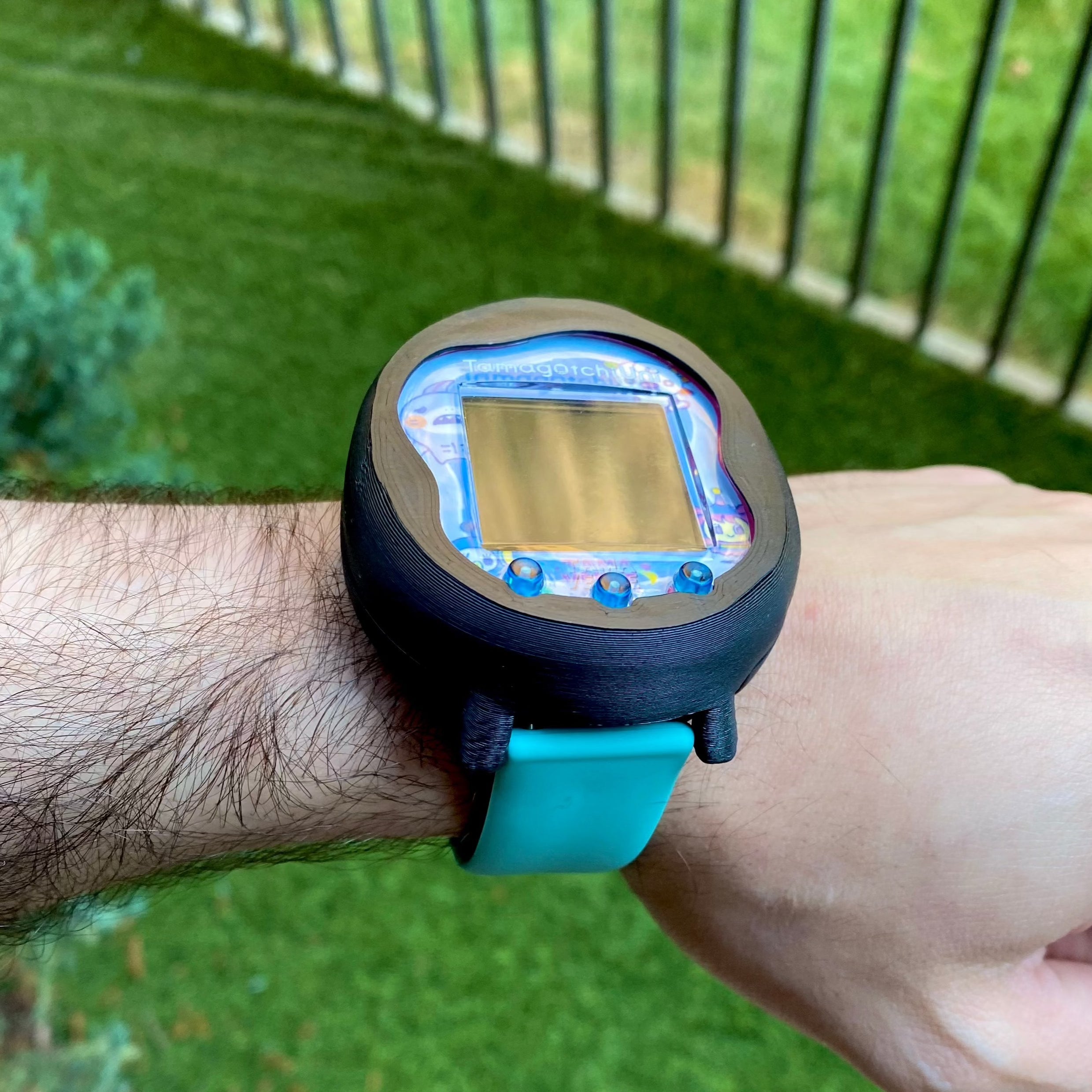Tamagotchi Smart Watch Faceplates - Oil Slick Chrome – tinytigerink